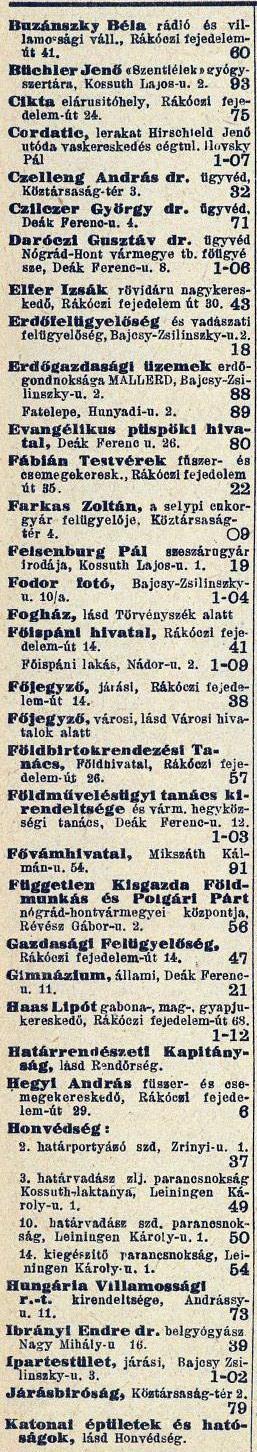 névsora.