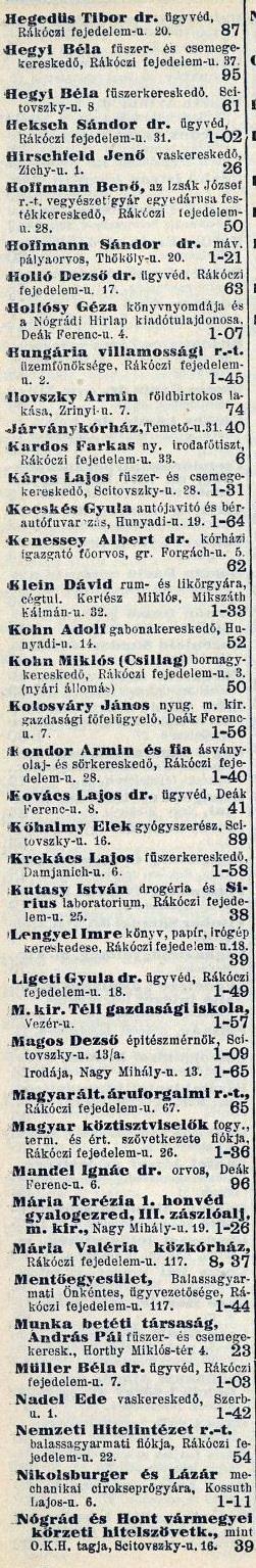 üzemben lévő