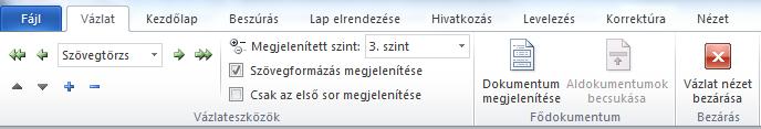 pdf dokumentumot és tanulmányozzuk a feladatsor kinézetét. Indítsuk el a Microsoft Word 2010 alkalmazást és nyissuk meg benne a Takáts Sándor - Magyar küzdelmek.doc nevű szöveges dokumentumot.