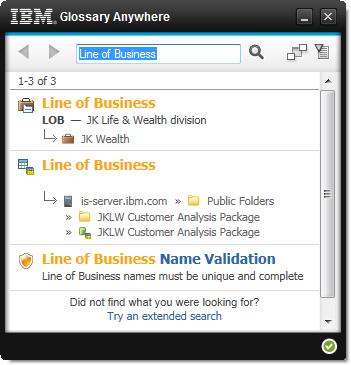segítségével Information Governance Catalog Browser InfoSphere Glossary Anywhere REST API