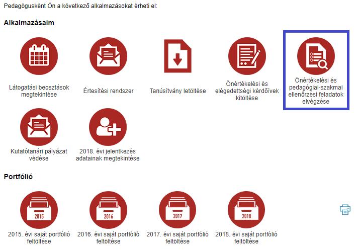 Az Adatgyűjtő feladatai - Tanfelügyeleti és Önértékelési Rendszer 17 Az Adatgyűjtő feladatai - Tanfelügyeleti és Önértékelési Rendszer Ahhoz, hogy az egyes pedagógus önértékeléséhez adatgyűjtőként