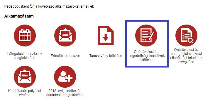 Az önértékelt pedagógus / vezető / intézmény önértékelése esetén az értékelő személy feladatai Tanfelügyeleti és Önértékelési Rendszer 33 Az önértékelt pedagógus / vezető / intézmény önértékelése