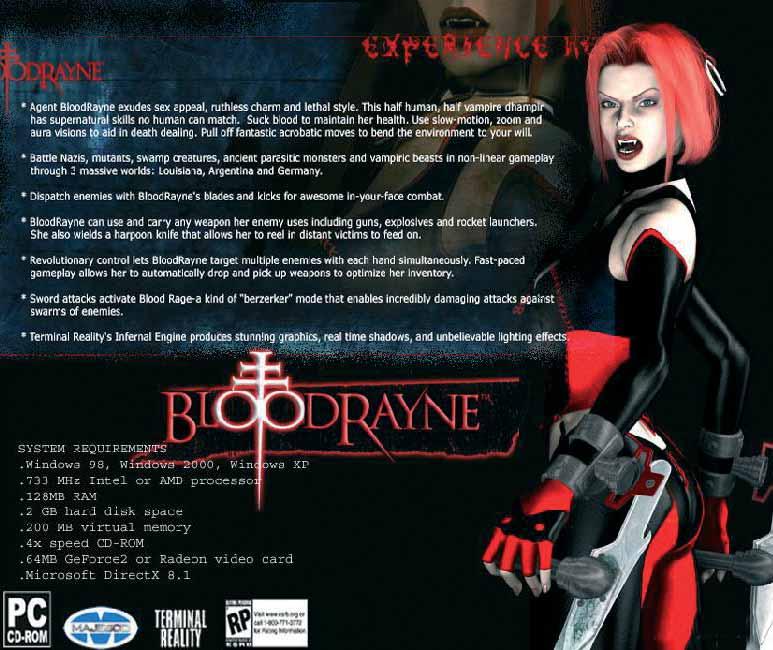 BloodRayne 2004/11. BloodRayne 2004/11. Európa legolvasottabb gamer magazinja Kék GS: ISSN: 1785-4644 Ezüst GS: ISSN: 1585-3187 Fõszerkesztõ: Halász Bertalan (Boe) boe@idg.