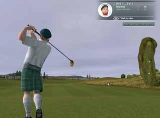 JÁTSZOTTUK MÉG Fűre lépni szabad TIGER WOODS PGA TOUR 2005 Óvatosan kolléga, fel ne lebbenjen az a kilt Az EA Sports nagy licenceihez hasonlóan a Tiger Woods-sorozat is évről-évre új epizóddal