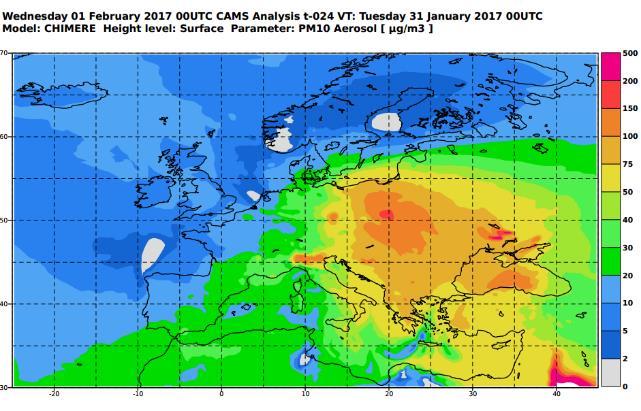 Határfeltételek Meteorológia Levegőminőségi