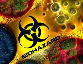 Biológiai veszély (Biohazard) Az emberi egészséget veszélyeztető biológiai kóroki
