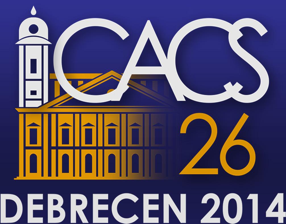 ICACS Debrecen - 13-18 July, 2014 ICACS (the International Conference on Atomic Collisions in Solids) is a biannual meeting, which deals with physical and chemical phenomena induced by the