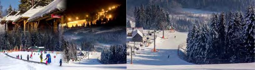 1. 2019 do konca sezóny SKI STREDISKO PRE CELEJ RODINU zasnežené svahy, krásna krajina a veľa úžasných lyžiarskych dobrodružstiev 6 km zjazdoviek rôznej obtiažnosti lyžiarske stredisko Tylicz Ski je