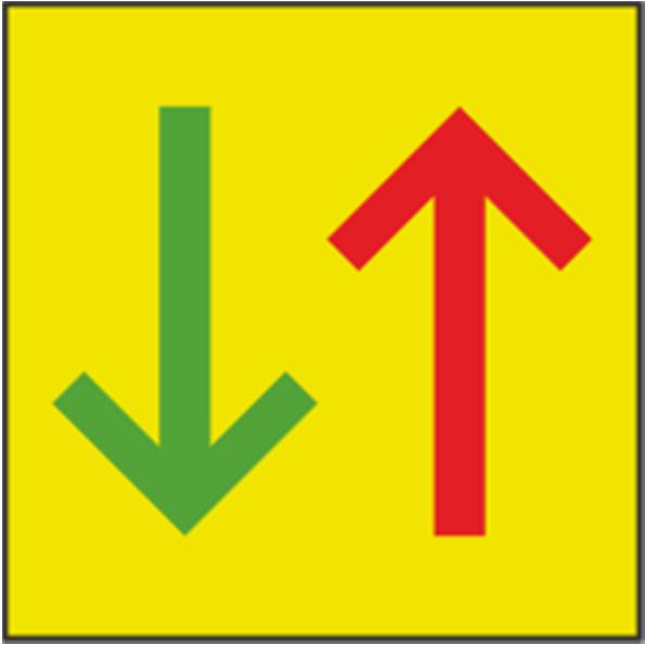 b) A jelzőtáblát követő, a Tiltott egyidejű menet vége tábláig tartó pályaszakaszon az ellenkező irányú vágányon haladó vagy álló jármű mellett elhaladni tilos.