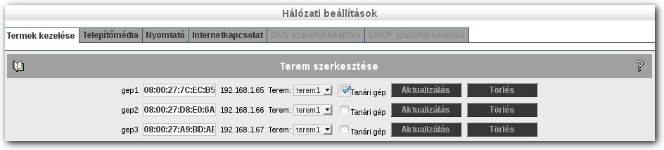 FELÜGYELET az Active Class programon keresztül érheti el a kiválasztott számítógépet. A Távsegítség funkciót az admin felhasználó használhatja a hálózatban lévő számítógépek képernyőjének elérésére.