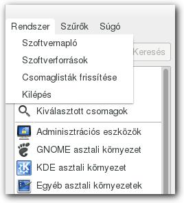 LINUX KLIENSEK KONFIGURÁLÁSA Csomaglisták frissítése A fenti műveletek után a SuliX Professional rendszer kész a külső tárolóból származó programok telepítésére.