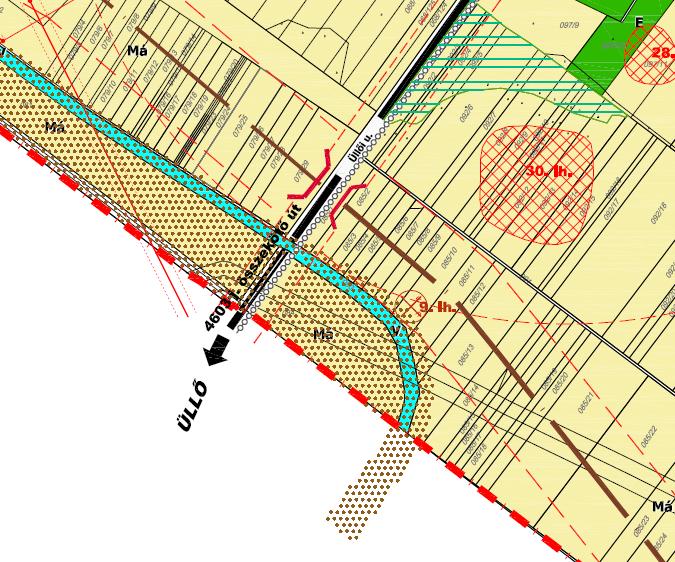 A Településszerkezeti terv a 264/2010. (10. 01.) határozattal módosított 252/2005. (IX.12.) Kt. határozat. A szabályozási terv és Helyi Építési Szabályzat 2011-ben lett jóváhagyva a 14/2011. (V. 20.) számú önk.