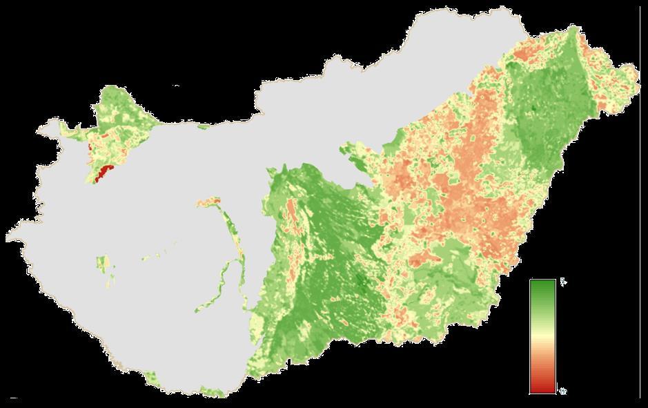 Talaj A talajtani tényező előállítása a talajok vízgazdálkodási tulajdonságainak megfelelő numerikus indikátorral történő jellemzése.