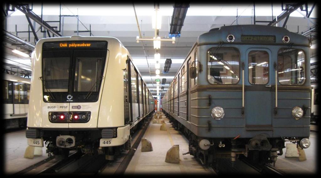 GÖRDÜLŐÁLLOMÁNY METRÓK M2 22 db 149,8 m