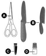 hossz: length from -22 mm to 22 mm 7 - Nagyméretű Large comb: fésű vágás cutting hossz: length 2 from -22 mmto 2 mm 8 8 - Adapter - 9 9 -