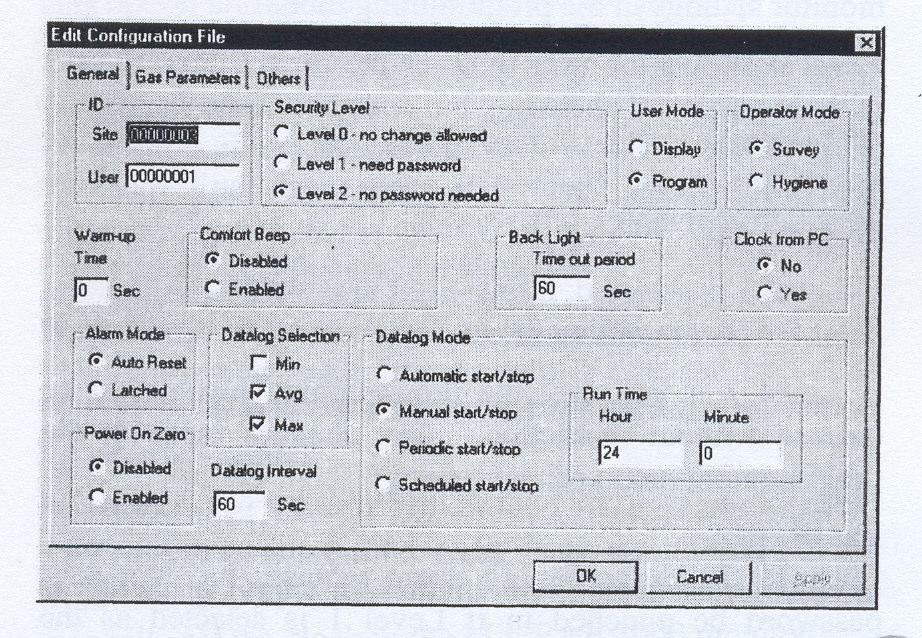 megnyitásához, ahogy a 9. ábrán látható. A beállítás kezelése után kattintson az OK gombra, az Edit Configuration File dialógus boksz bezárásához.