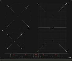 teljesítmény: 7400 W IR 9530 Indukciós főzőlap (90cm), Slider Kezelőpanel, Minden főzőfelület külön-külön programozható, iquick boiling, Melegen tartás, Szinkron funkció, Pillanat állj (Stop&Go),