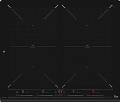 teljesítmény: 11000 W SPACE IZF 6420 Indukciós főzőlap (60cm), MultiSlider Pro Kezelőpanel, 1 Flexi zóna, Időzítő, Teljesítménynövelő (Power Plus) funkció, 4 db speciális icook funkció: iquick