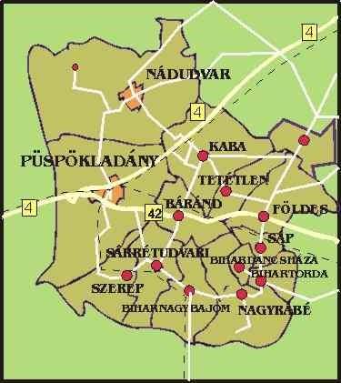 7 A Sárréti Kistérség települései és kiterjedése A kistérség összlakosságszámának alakulása (2005. január.