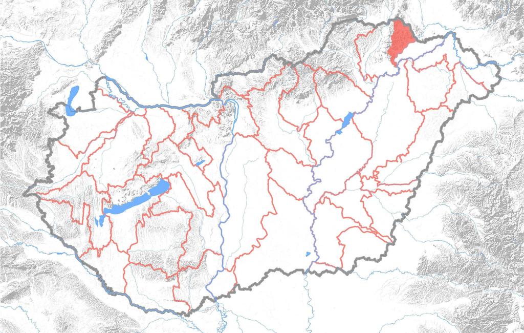 VÍZGYŰJTŐ-GAZDÁLKODÁSI TERV 2-5 Tokaj-hegyalja 1 Vízgyűjtők és víztestek jellemzése A 2-5.