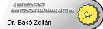 AJÁNLOTT IGAZOLÁS- ÉS NYILATKOZATMINTÁK 1./A sz.