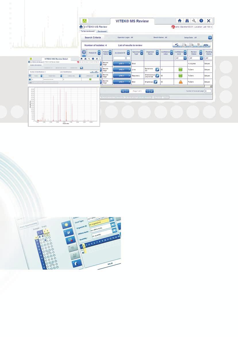 IDENTIFIKÁLÁS ÉS REZISZTENCIAMEGHATÁROZÁS Kódszám Megnevezés Kiszerelés VITEK MS rendszer 410 895 Vitek MS Instrument 1 411 016 VITEK MS PrepStation : Elo 1519L Touchscreen Res 1 411 032 VITEK MS