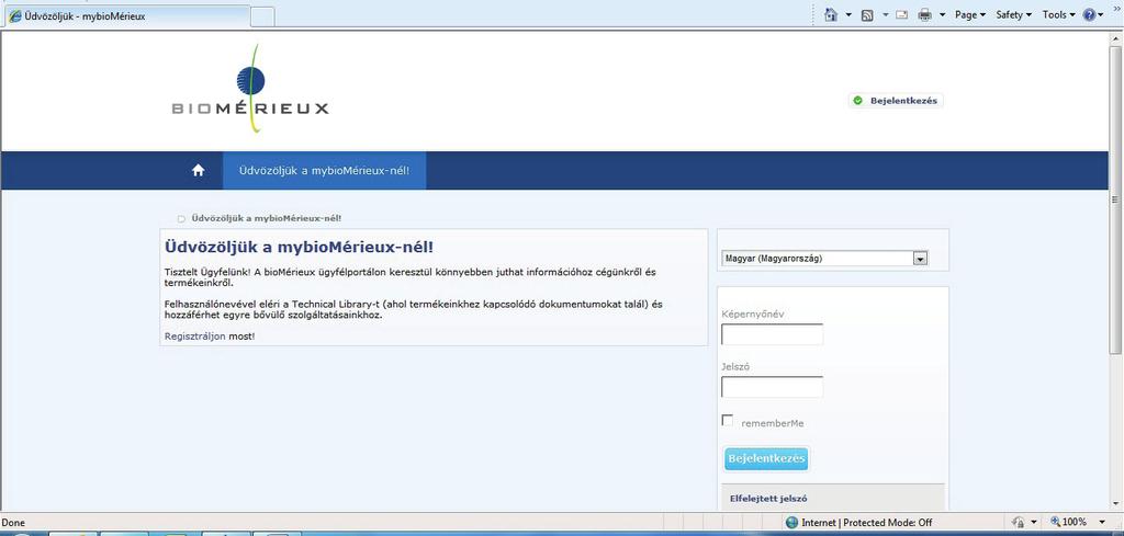 www.mybiomerieux.com Már Ön is regisztrálhat a www.mybiomerieux.com oldalon, ahonnan azonnal elérheti Technical Library alkalmazásunkat magyar nyelven.