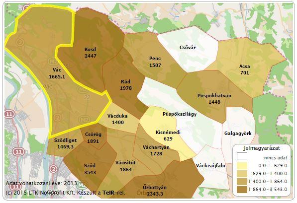 A 2000-es évek elejéhez képest a leterheltség egyre fokozottabb: a 2011-ben számlált 1582 főről 1685 főre emelkedett 2013-ra az egy orvosra jutó ellátottak száma,