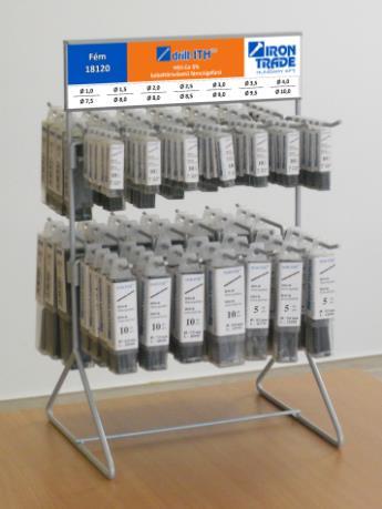 FÉMCSIGAFÚRÓK, DIN 338 (Ft/db) HSS-R 18 HSS-G 181 HSS-Co5% 181 A fúrószárak modulban is kaphatóak: 1 x 34