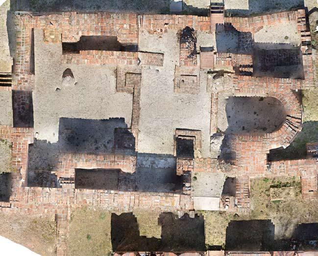 1. A kaposszentjakabi templom romjainak fotó 3D felmérése (Sandó Norbert Pazirik Informatikai Kft.