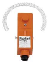 Megnevezés Cikkszám VRC 9642 hőmérséklet határoló termosztát Feszító rugóval rögzíthető, potenciálmentes kapcsolóval ellátott hőmérséklet határoló termoszát, amely a padlófűtési kör káros