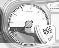 Ha a feltételek engedik, lekapcsolja a motort, amint a jármű lassú sebességgel halad vagy megáll, pl. közlekedési lámpánál vagy dugóban.