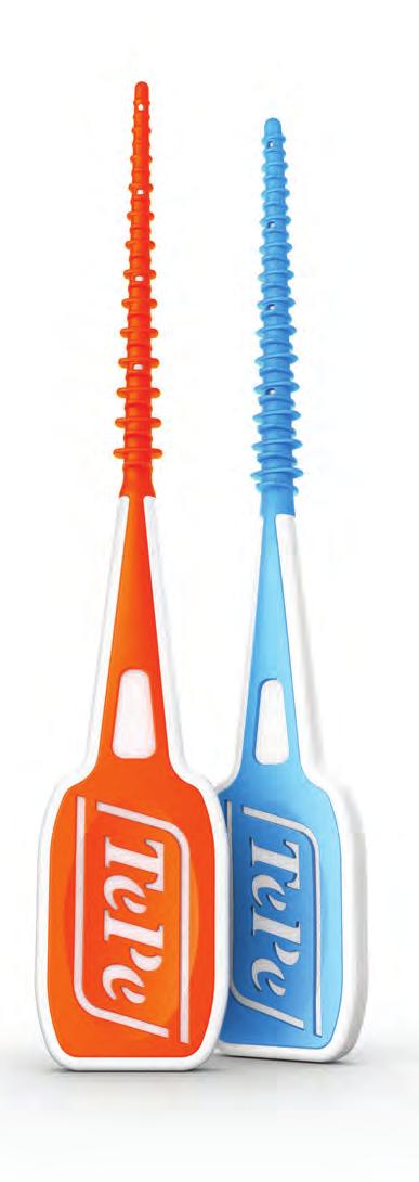 Szájhigiénia TePe Angle (TePe) Egyszerűen használható fogközkefe, amellyel alaposan megtisztíthatók a fogközök.