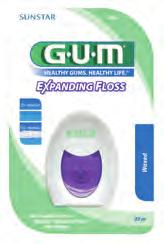 Szájhigiénia GUM Expanding Floss fogselyem (SUNSTAR) Innovatív fogselyem.