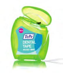 425 TePe Dental Tape (TePe) Széles, menta ízű szalag a hatékony fogköztisztításra, plakk eltávolításra.