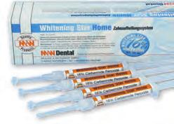 Professzionális profilaxis Fogfehérítés WHITENING STAR HOME Sínnel használatos, magas viszkozitású, karbamid-peroxid gél élő fogak kíméletes és hatékony otthoni fehérítéséhez.