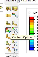 A Contour Options-ban a Limits fülön