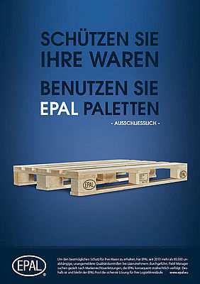 Európai Raklap Szövetség (EPAL) Az European Pallet Association e.v. egy szövetség, melynek feladata a nyílt EPAL Euro raklapcsere rendszer megfelelő működésének biztosítása. - 2013. óta több mint 85.
