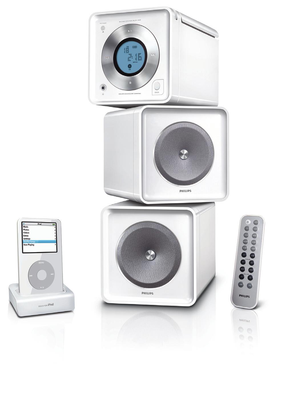 Docking Entertainment System MCM138D Register your product and get support at www.philips.