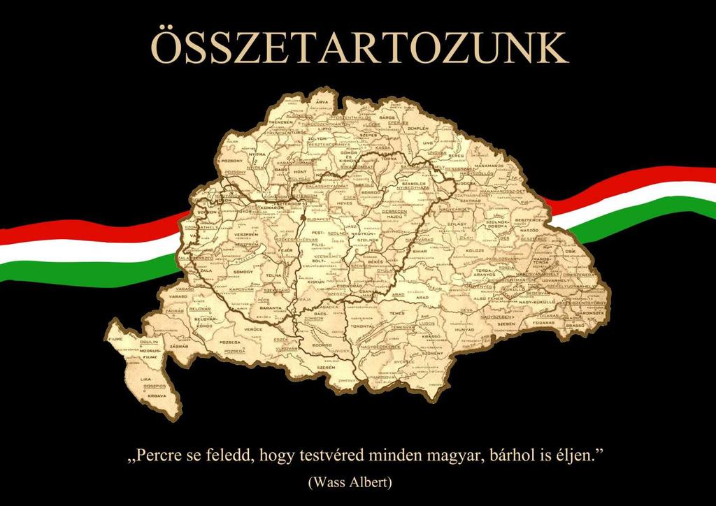 NYÁRI JELES NAPOK, ÜNNEPEK (Forrás: http://nemzetirendezvenyek.kormany.hu/junius-4/) JÚNIUS 4. ÖSSZETARTOZÁS NAPJA Az I. világháború végeztével 1920.