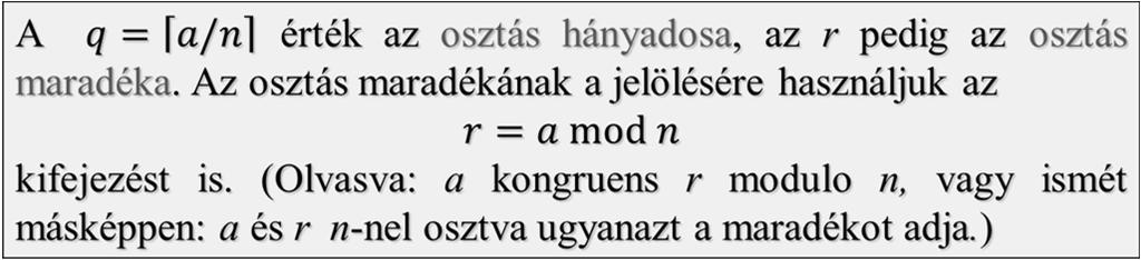 14.3.1. Vizsgáljuk meg a következő példát: Legyen n = 5.