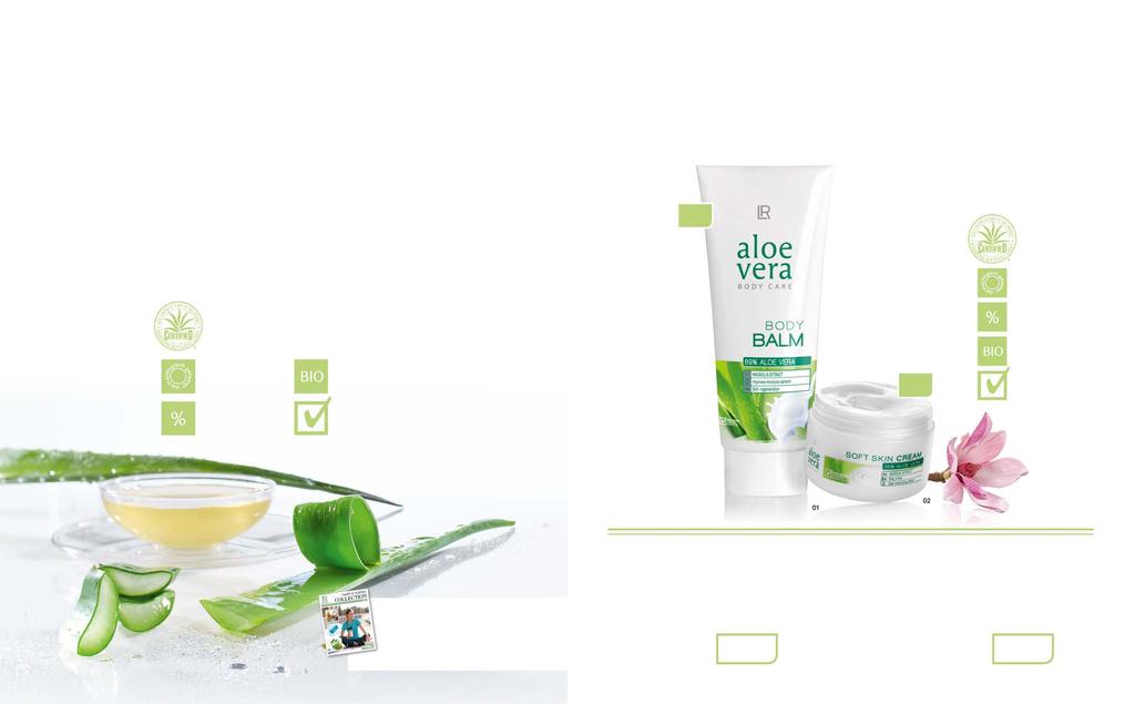 98 ALOE VERA ÁPOLÁS 99 Magas követelmények legjobb minőség: Aloe vera az LR-től Ápolt frissesség minden tusolás után Az ápoló védi a bőrt a napi tusoláskor A hatékony bio kivonatok megóvják bőröd a