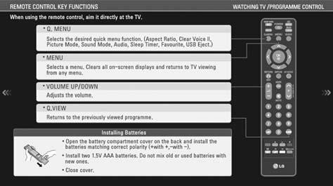 TV-NÉZÉS / CSATORNÁK BÁLLÍTÁSA SIMPL MANUAL (GYSZRÙ HASZNÁLATI ÚTMUTATÓ) A TV-készülékkel kapcsolatos információk egyszerűen megjeleníthetők a képernyőn az egyszerű használati útmutató segítségével.
