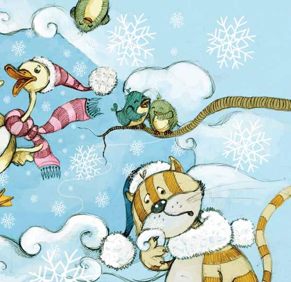 Boldog új évet kívánunk minden olvasónknak! tóth ágnes Hónapok Januárban jégvirág, Februárban hóvirág, Márciusban pihe-puhán Rügyezik a barkaág.
