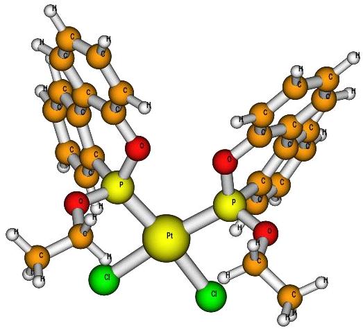 Dibenzo[c.e][1,2]oxafoszforinok Saját munka anyalúgban a kevésbé stabil homokirális (SS,) komplex dúsult.