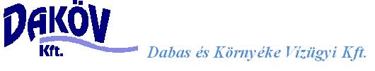 AJÁNLATTÉTELI FELHÍVÁS Könnyített beszerzési eljárás tekintetében 1. AZ AJÁNLATKÉRŐ ADATAI Ajánlatkérő megnevezése: DAKÖV Dabas és Környéke Vízügyi Kft. Székhelye: 2370 Dabas, Széchenyi u. 3.