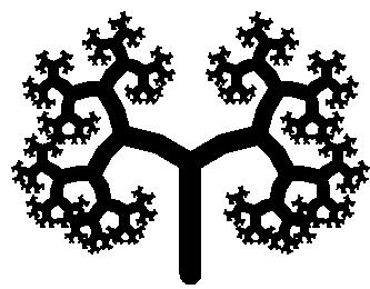 Variációk fa rajzolásra fa6(1,50) fa6(2,50) fa6(3,50) fa6(4,50) fa6(10,50) def fa6(n,h): turtle.pensize(n*2) turtle.forward( h/2) if turtle.heading()==90.0 or turtle.heading==270.