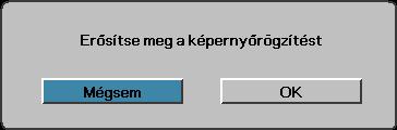 Felhasználói kezelőszervek Beállítások Speciális Megjegyzés Egyszerre csak egy indítási képernyő menthető.