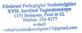 Helyrajzi száma: 128532 Hasznos alapterülete: nettó 274,42 nm KLIK jogköre: ingyenes használati jog Intézmény jogköre: ingyenes használati jog Működtető neve: Budapest Főváros XVII.