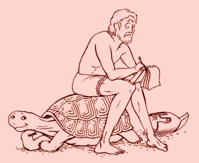 Akhilleusz, a görög hős és a teknősbéka versenyt futnak. Akhilleusz tízszer olyan gyorsan fut, ezért lovagiasságból ad 1 sztadion előnyt. Utoléri e Akhilleusz a teknősbékát, és ha igen, hol?